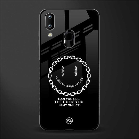 buzz off glass case for vivo y91 image