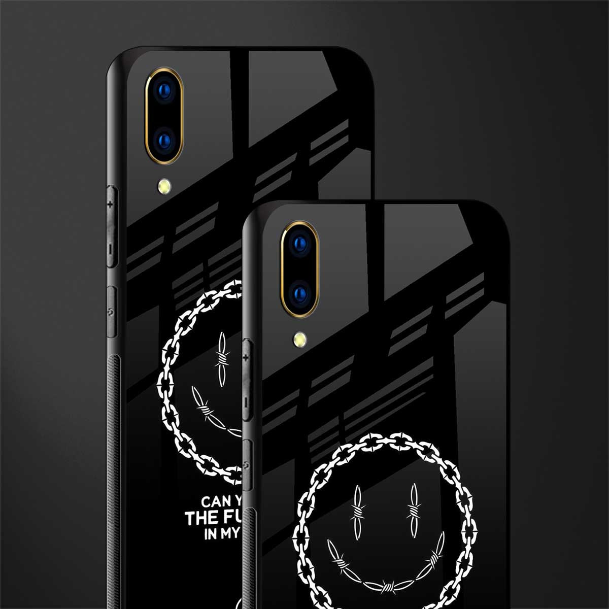 buzz off glass case for vivo v11 pro image-2