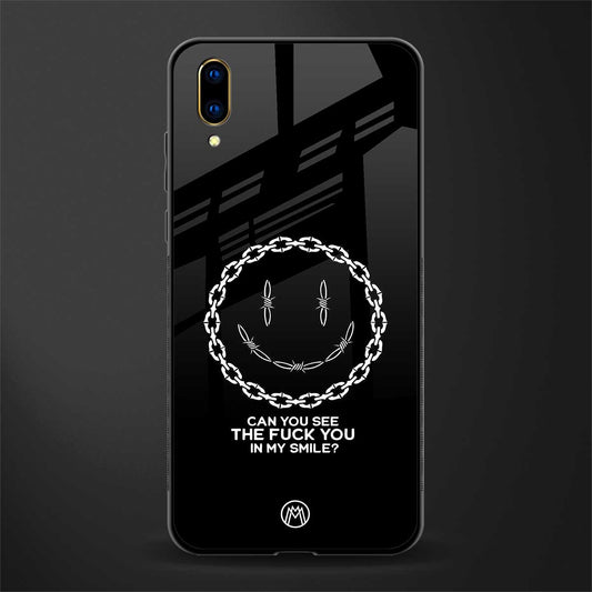 buzz off glass case for vivo v11 pro image