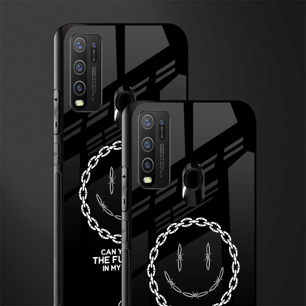 buzz off glass case for vivo y50 image-2