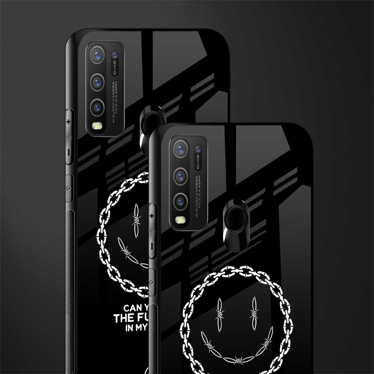 buzz off glass case for vivo y50 image-2