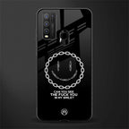 buzz off glass case for vivo y50 image