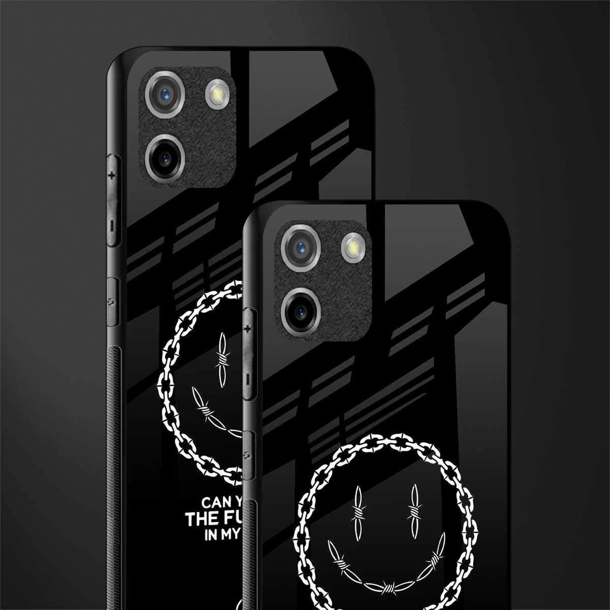 buzz off glass case for realme c11 image-2