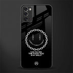 buzz off glass case for samsung note 20 image