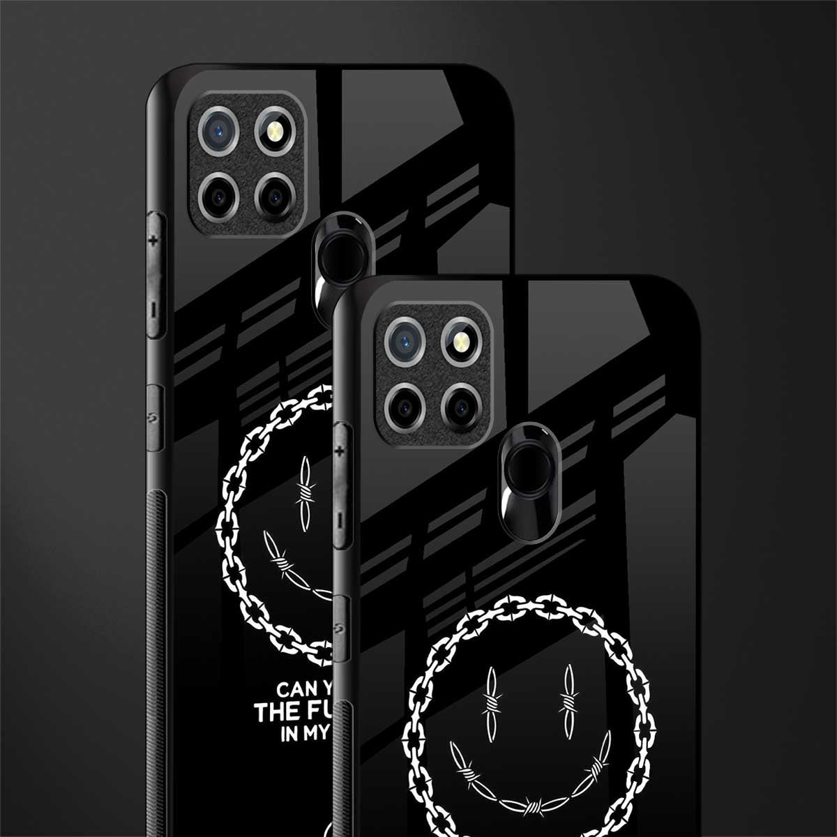 buzz off glass case for realme narzo 30a image-2
