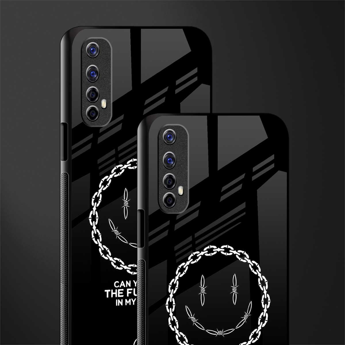 buzz off glass case for realme 7 image-2