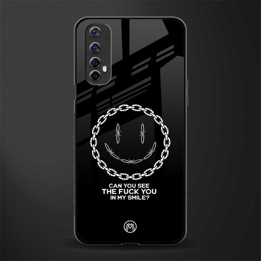 buzz off glass case for realme 7 image