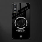 buzz off glass case for vivo y20 image