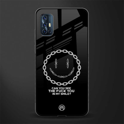 buzz off glass case for vivo v17 image