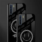 buzz off glass case for oppo f15 image-2