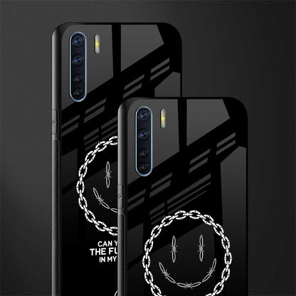 buzz off glass case for oppo f15 image-2