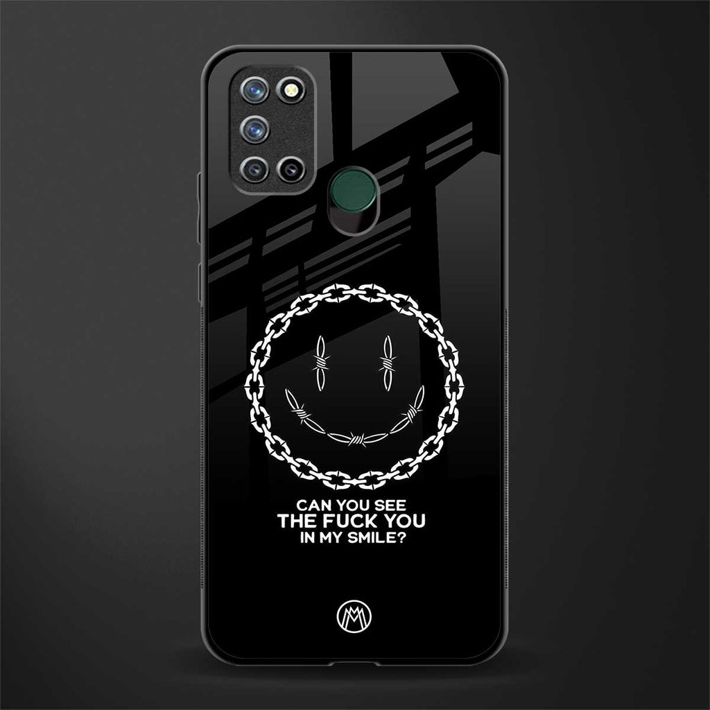 buzz off glass case for realme 7i image