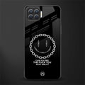 buzz off glass case for oppo f17 image