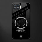 buzz off glass case for oppo f17 image