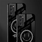 buzz off glass case for samsung galaxy s20 fe image-2