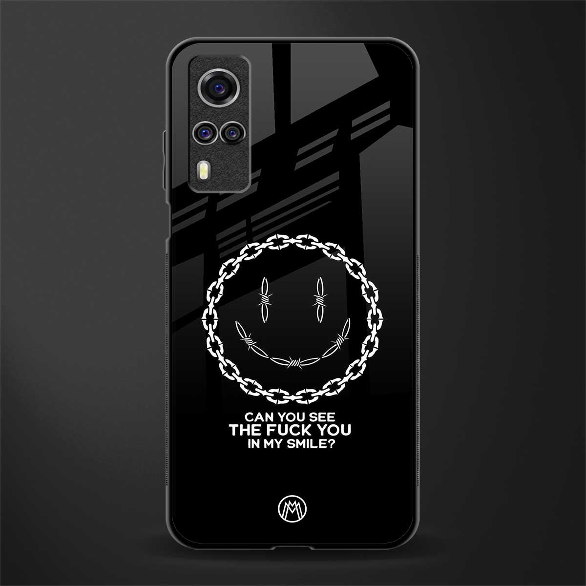 buzz off glass case for vivo y31 image