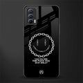 buzz off glass case for realme x7 image