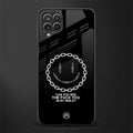 buzz off glass case for samsung galaxy m12 image