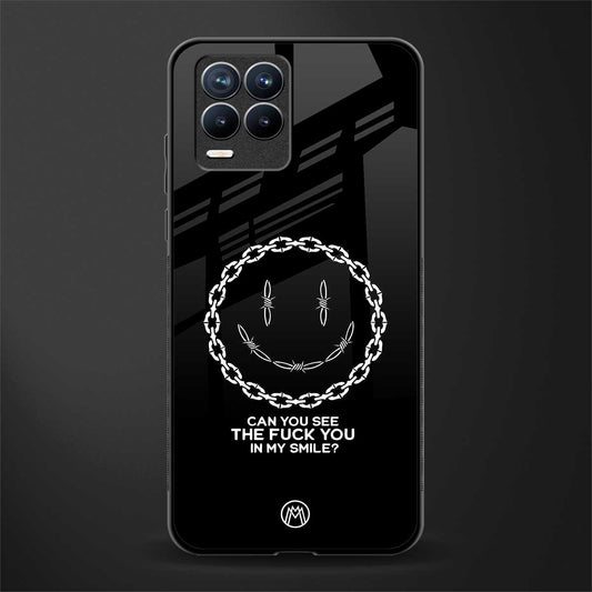buzz off glass case for realme 8 4g image