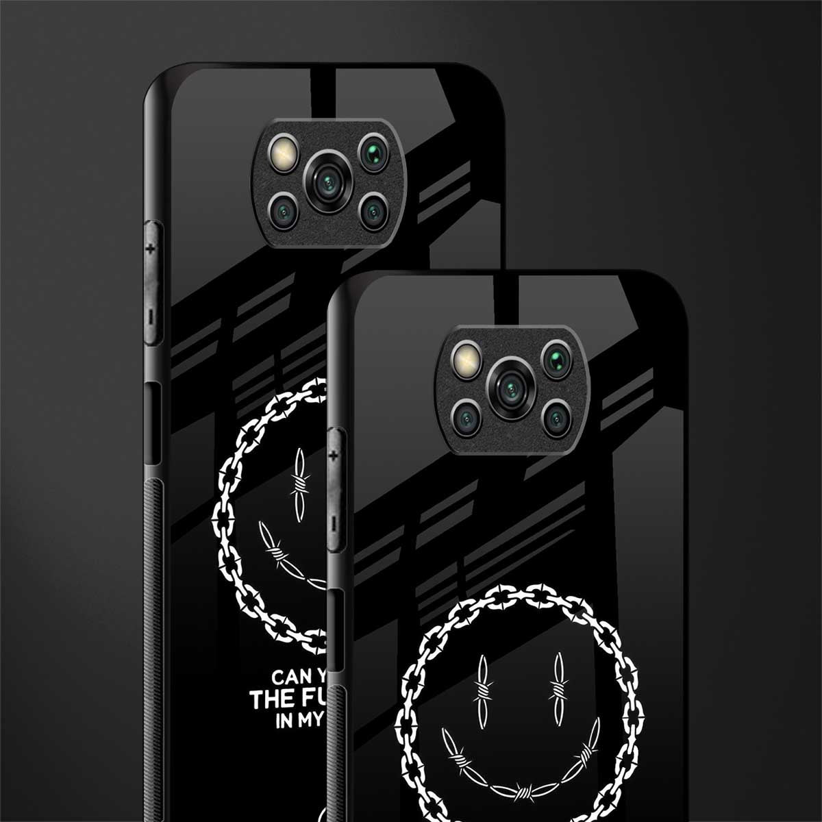 buzz off glass case for poco x3 pro image-2