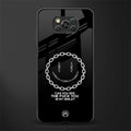 buzz off glass case for poco x3 pro image
