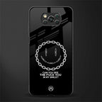 buzz off glass case for poco x3 pro image