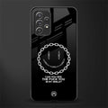 buzz off glass case for samsung galaxy a52s 5g image