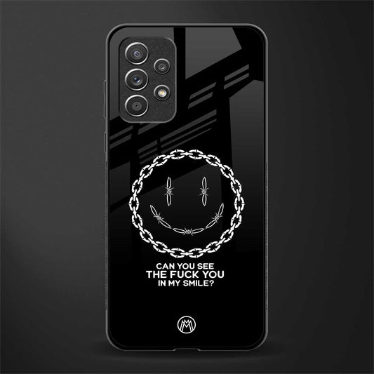 buzz off glass case for samsung galaxy a72 image