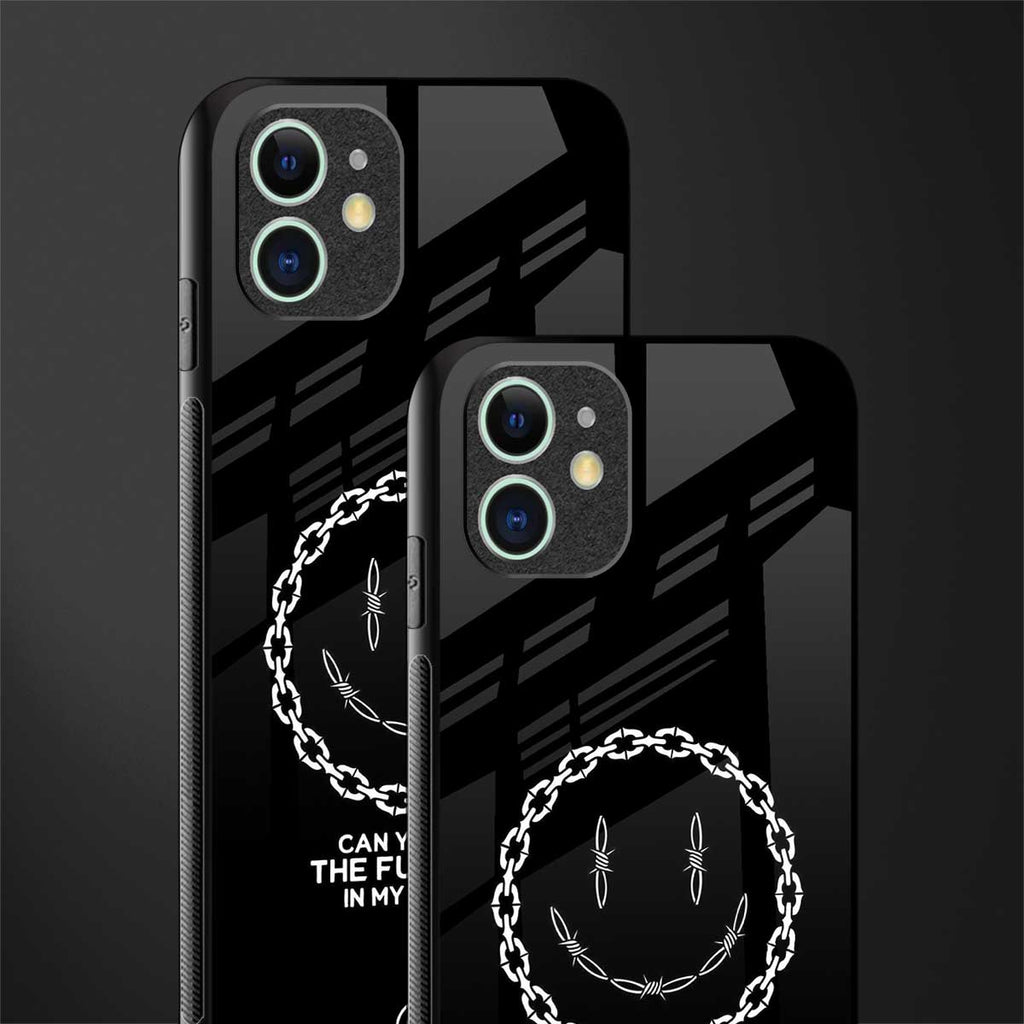 buzz off glass case for iphone 12 mini image-2