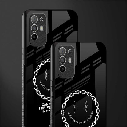 buzz off glass case for oppo f19 pro plus image-2