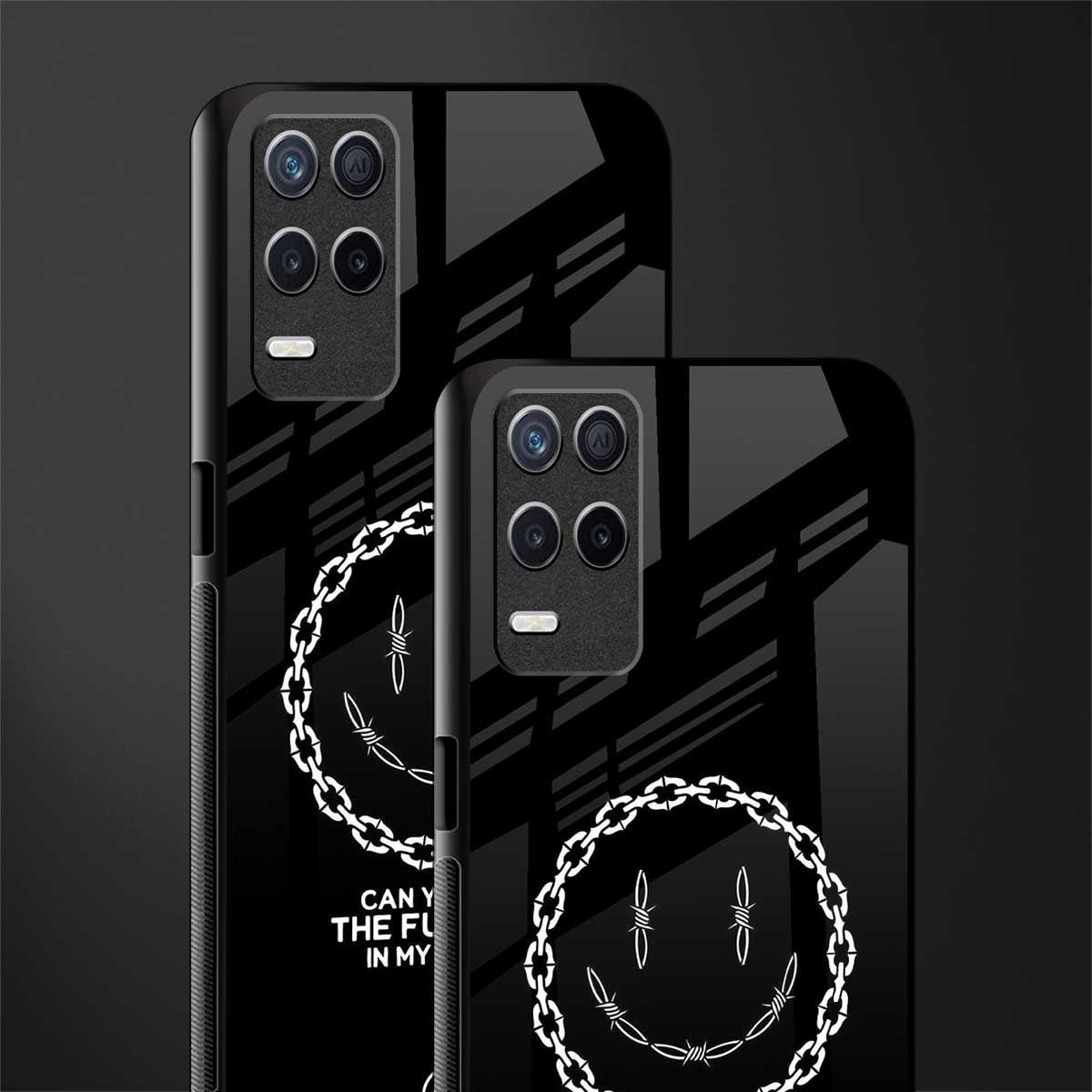 buzz off glass case for realme 8 5g image-2