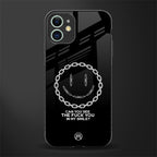 buzz off glass case for iphone 12 image