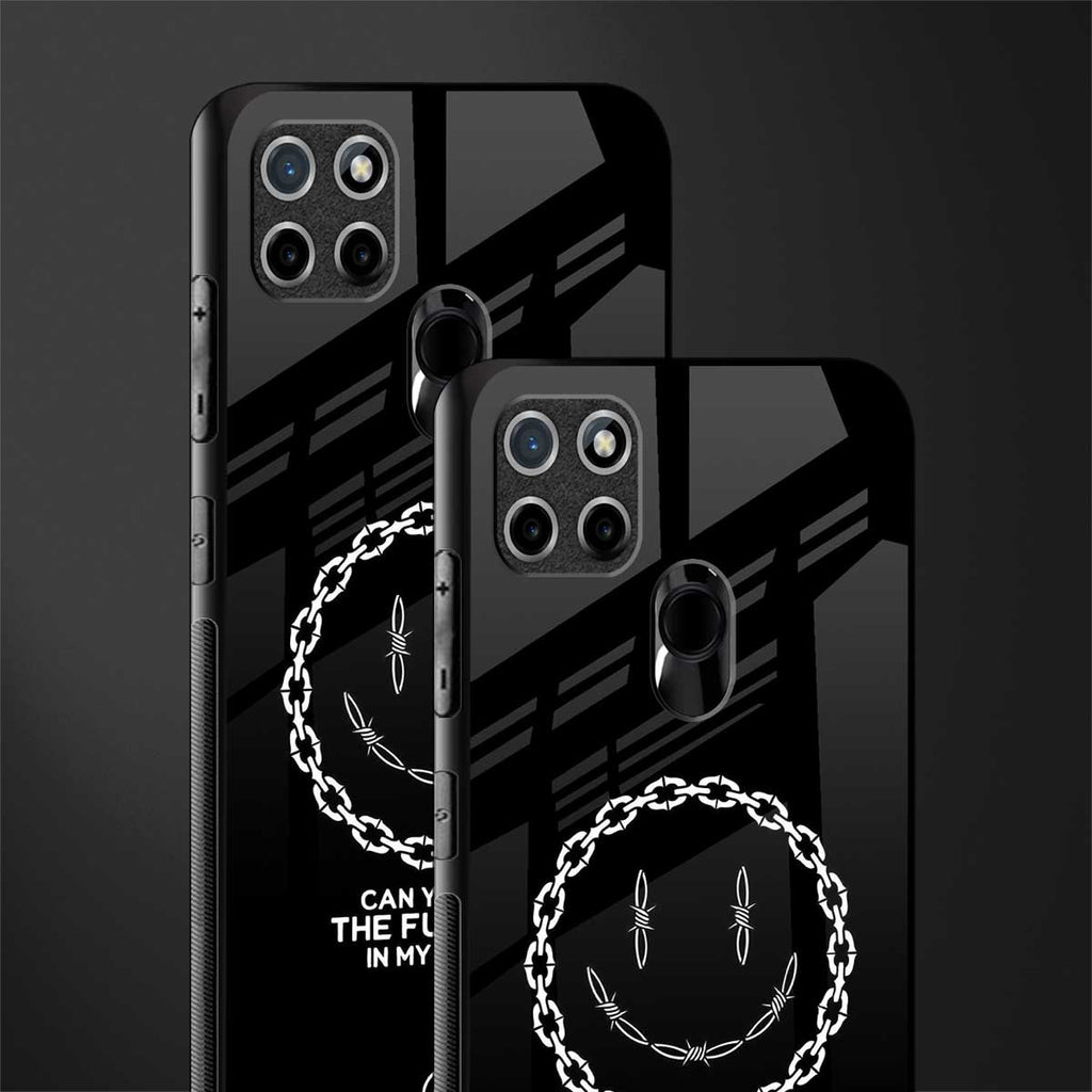 buzz off glass case for realme c21 image-2