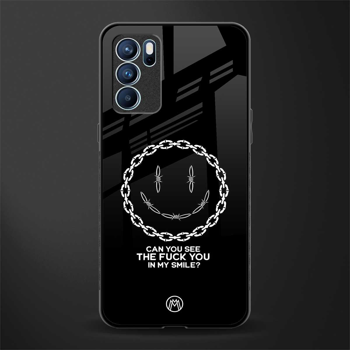 buzz off glass case for oppo reno6 pro 5g image