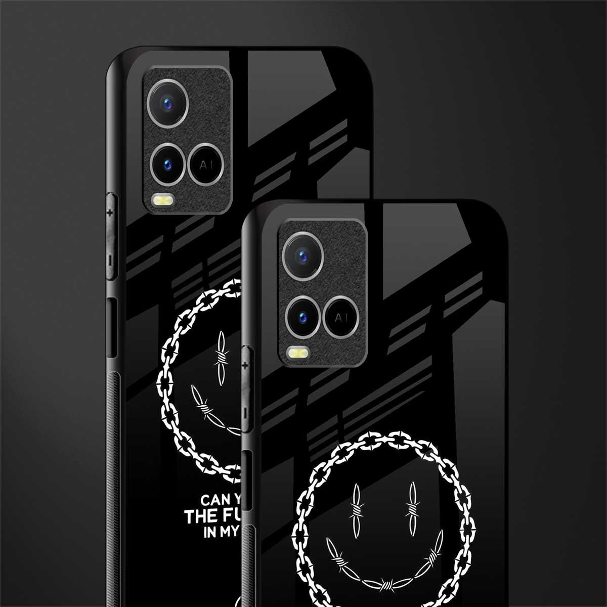 buzz off glass case for vivo y21s image-2