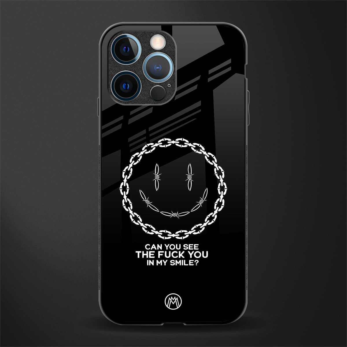 buzz off glass case for iphone 12 pro image