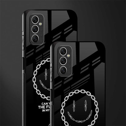 buzz off glass case for samsung galaxy m52 5g image-2