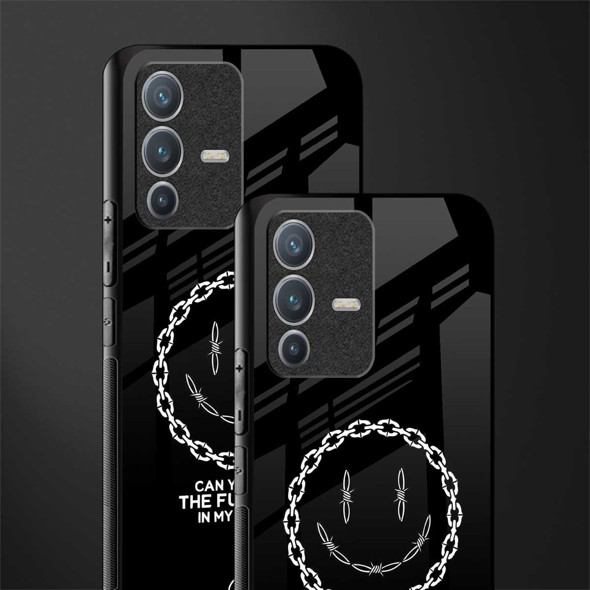 buzz off glass case for vivo v23 pro 5g image-2