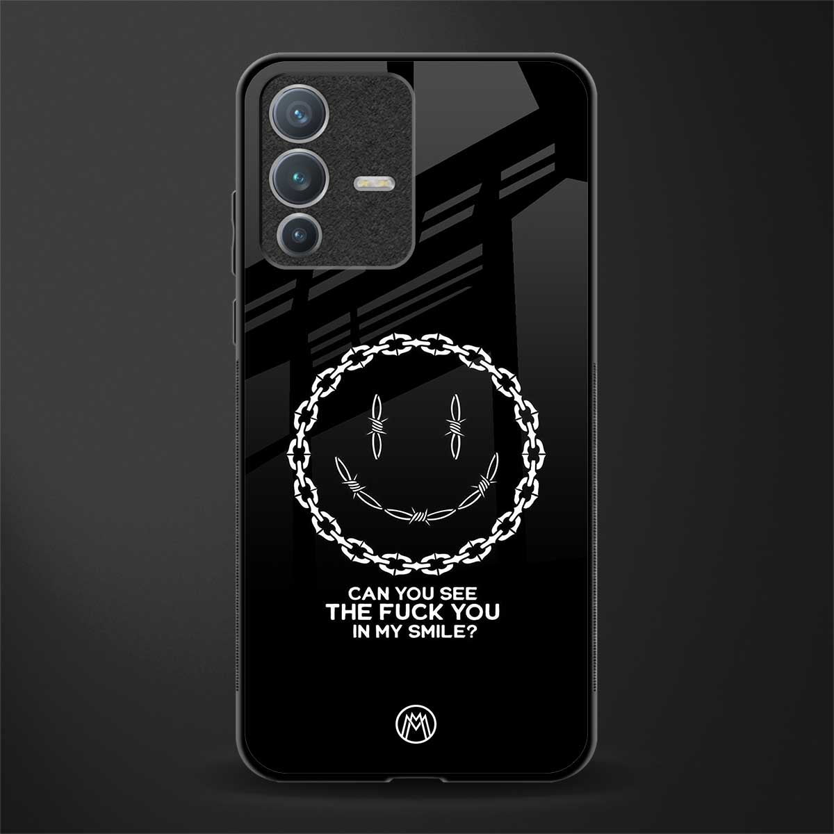 buzz off glass case for vivo v23 pro 5g image