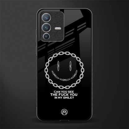 buzz off glass case for vivo v23 pro 5g image