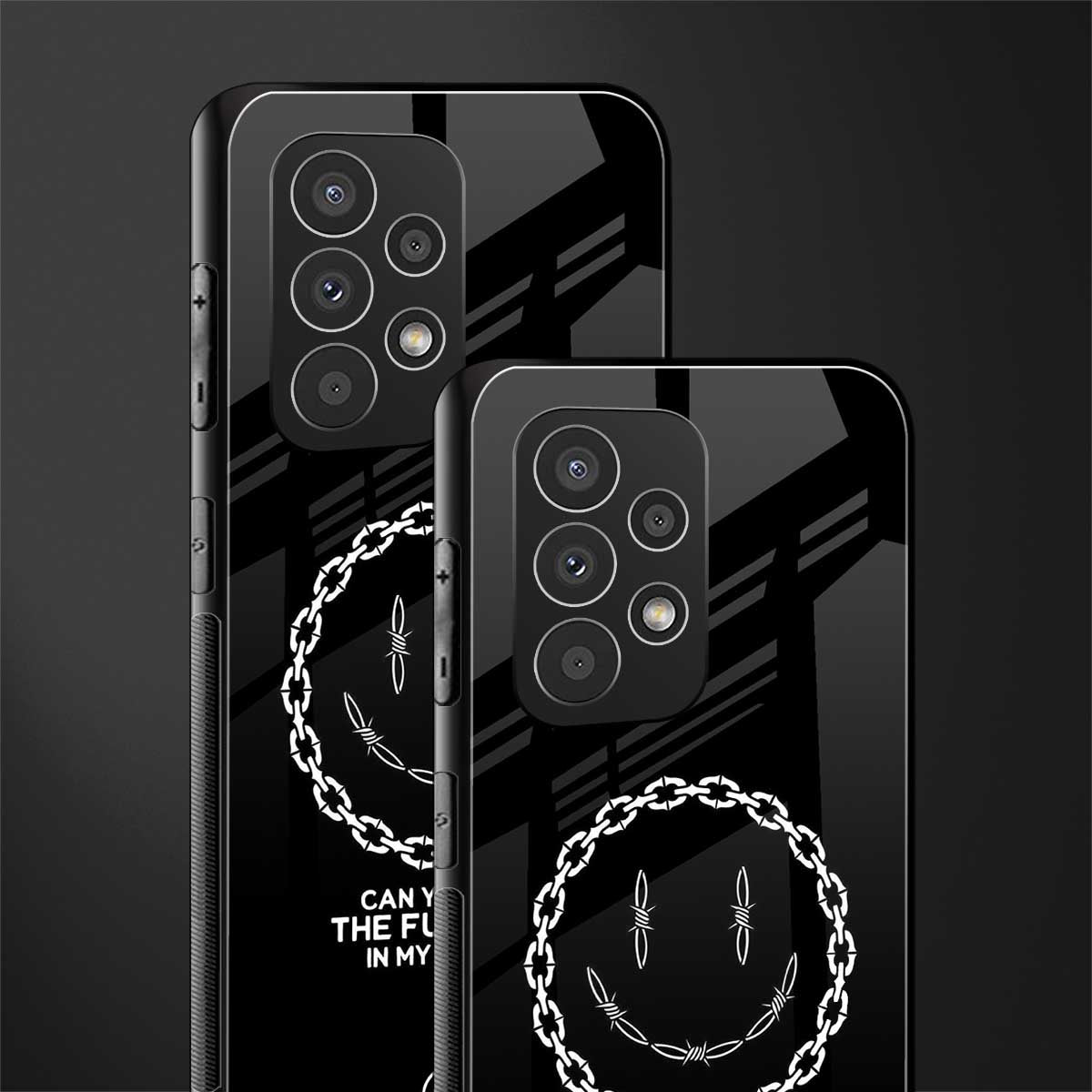 buzz off back phone cover | glass case for samsung galaxy a53 5g