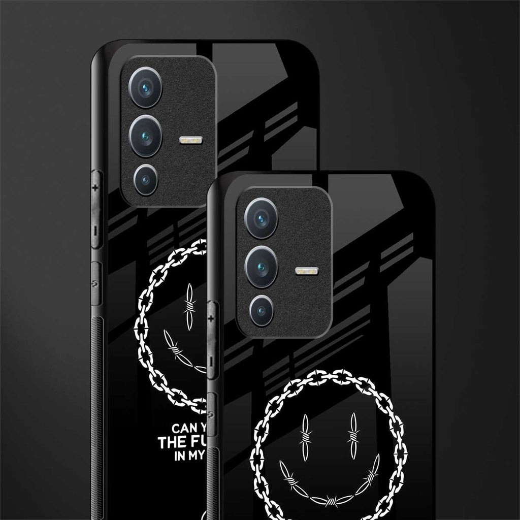 buzz off glass case for vivo v23 5g image-2