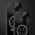 buzz off back phone cover | glass case for samsung galaxy a73 5g