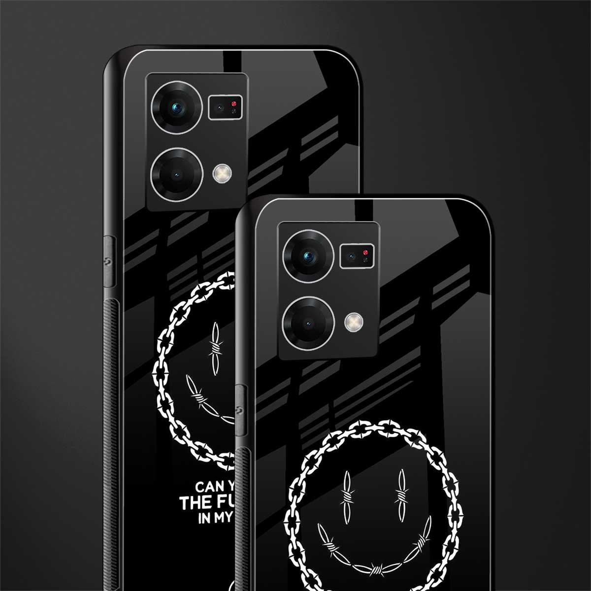 buzz off back phone cover | glass case for oppo f21 pro 4g