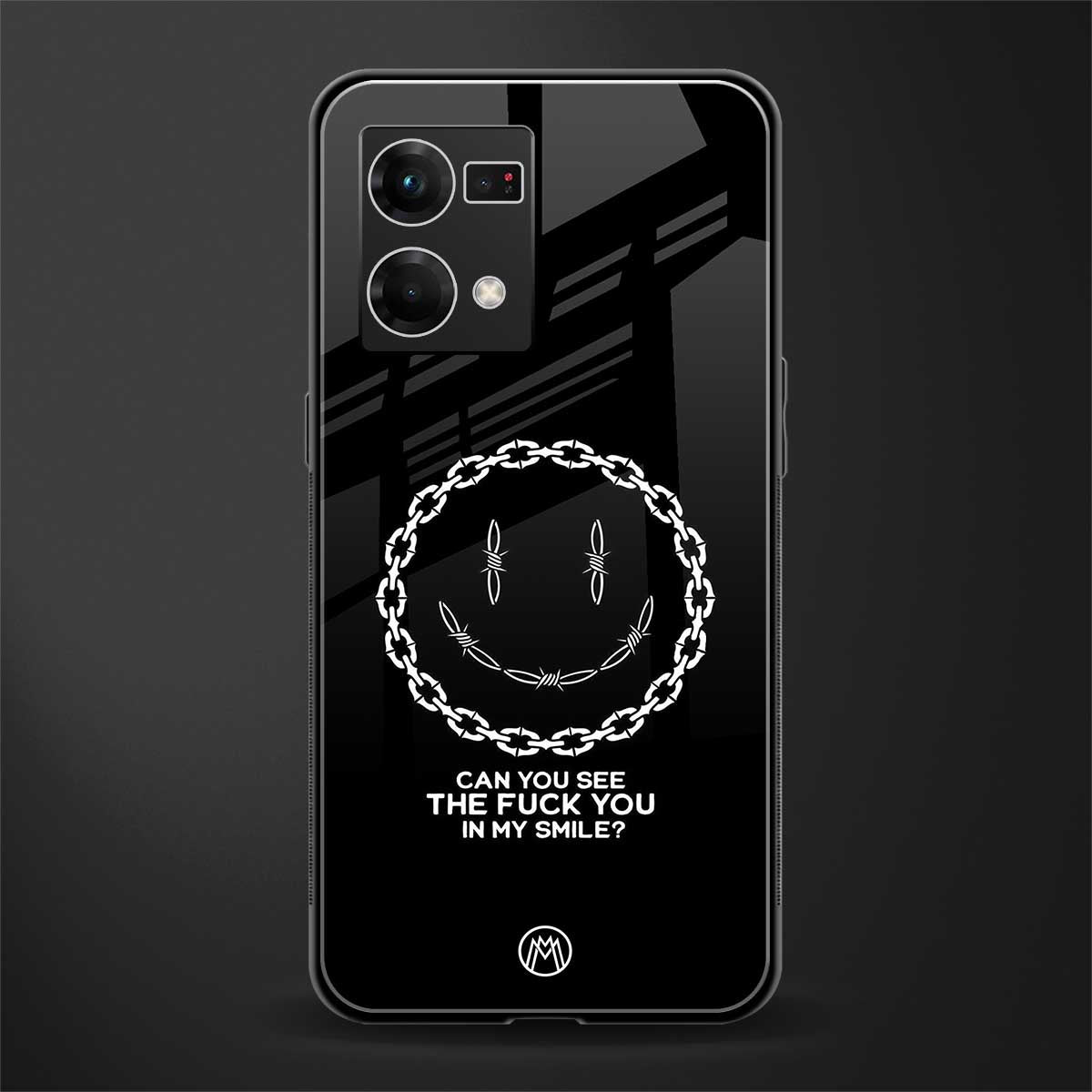 buzz off back phone cover | glass case for oppo f21 pro 4g