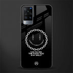 buzz off glass case for vivo x60 image