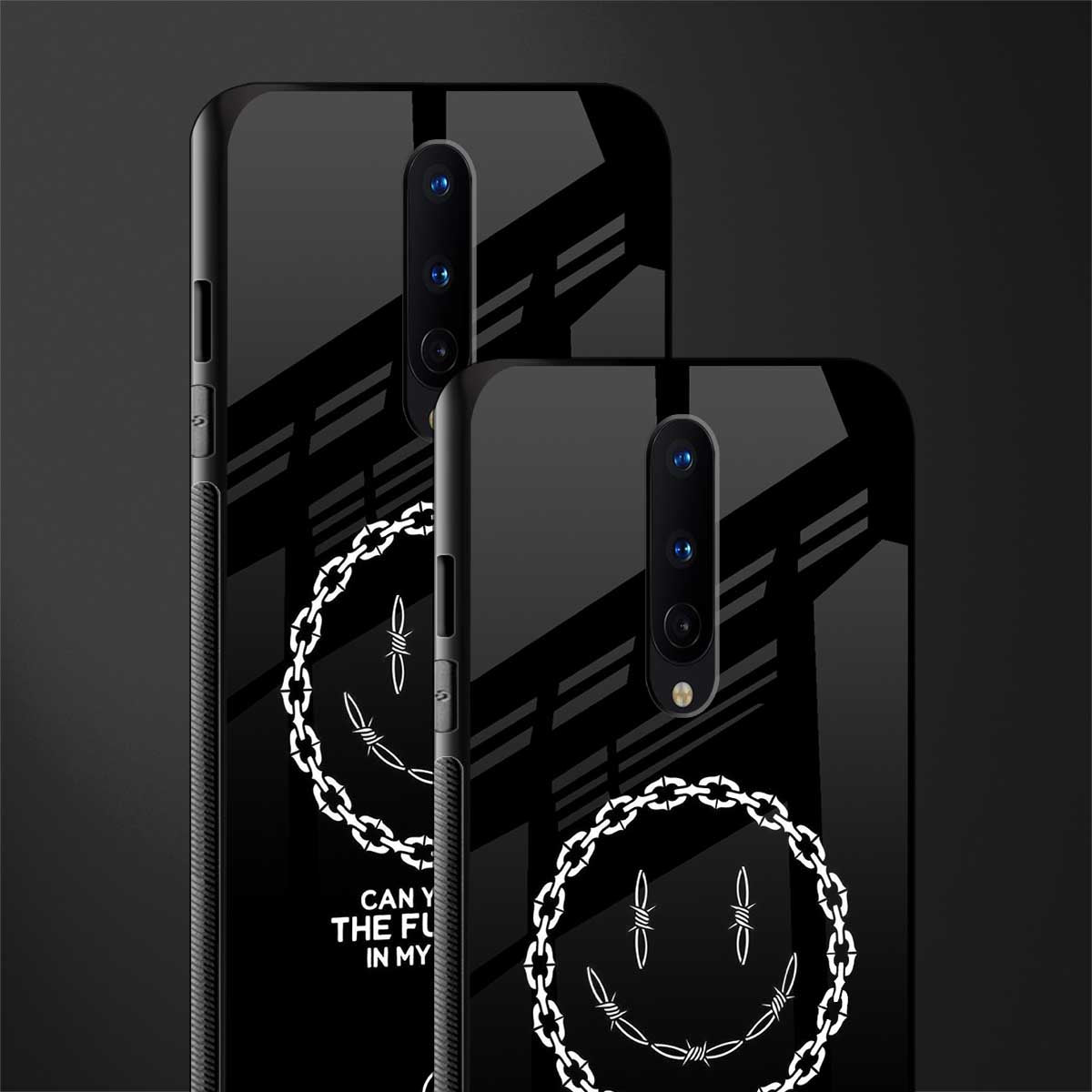 buzz off glass case for oneplus 8 image-2