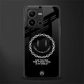 buzz off back phone cover | glass case for vivo v25-5g