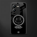 buzz off back phone cover | glass case for vivo v25 pro 5g