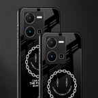 buzz off back phone cover | glass case for vivo y35 4g